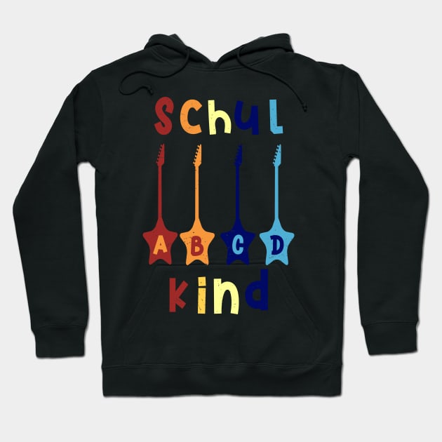 Schulkind ABCD Rockstar T shirt Hoodie by chilla09